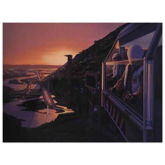 Syd Mead - Syd Mead  75x100 cm / 30x40inches Fine Art Poster