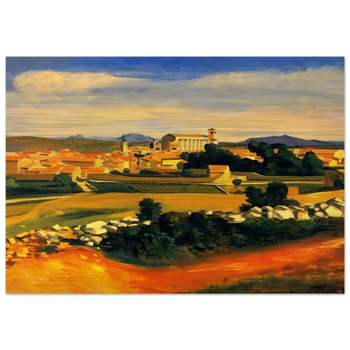 LANDSCAPE 1930 - Andre Derain Brushed Aluminum Print - 70x100 cm / 28x40 inches | Andre Derain Aluminum Print | Andre Derain Prints