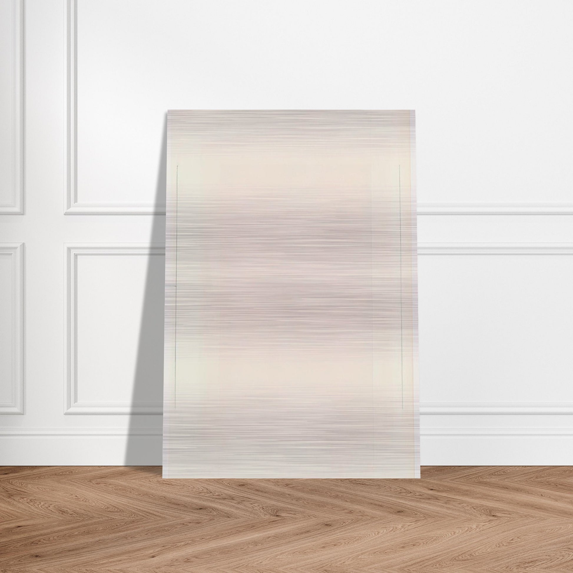 Red Bird - Agnes Martin Brushed Aluminum Print - 70x100 cm / 28x40 inches | Agnes Martin Aluminum Print | Agnes Martin Prints
