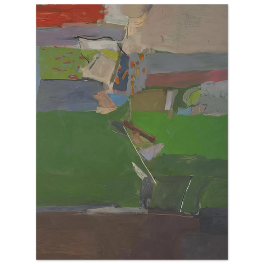 Richard Diebenkorn - Berkeley #13  75x100 cm / 30x40inches Fine Art Poster