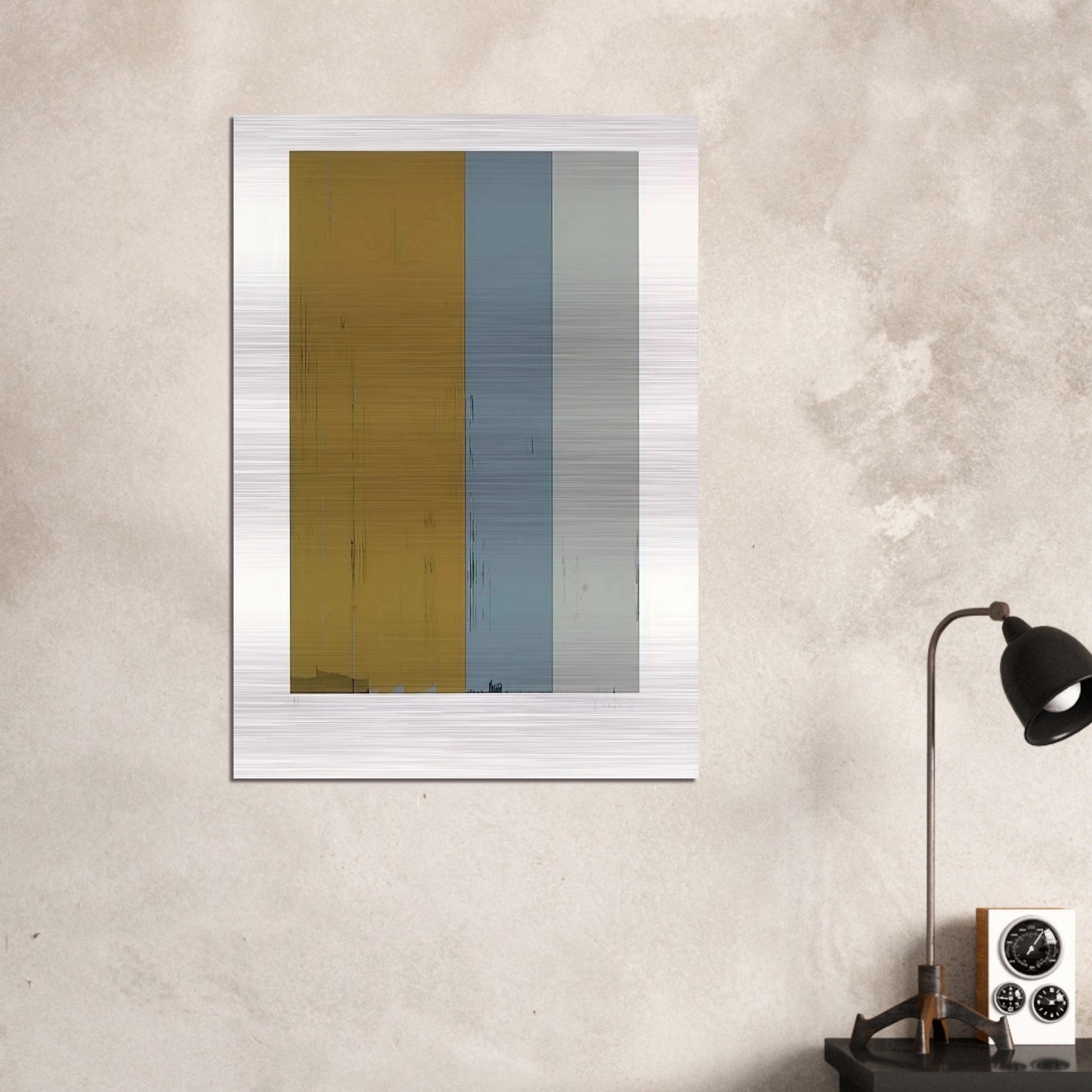 Untitled Lewison 24-5 - Color Field Painting - Brice Marden Brushed Aluminum Print - 70x100 cm / 28x40 inches | Brice Marden Aluminum Print | Brice Marden Prints