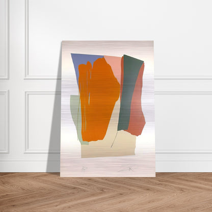 Untitled 8 - 1979 - Larry Zox Brushed Aluminum Print - 70x100 cm / 28x40 inches | Larry Zox Aluminum Print | Larry Zox Prints