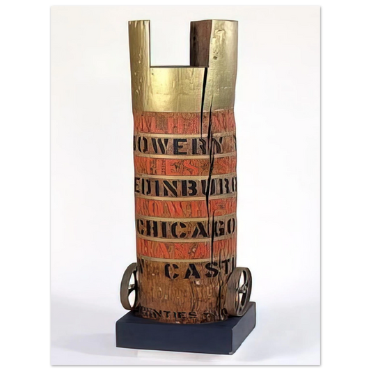 Robert Indiana - Bob's Column  75x100 cm / 30x40inches Fine Art Poster
