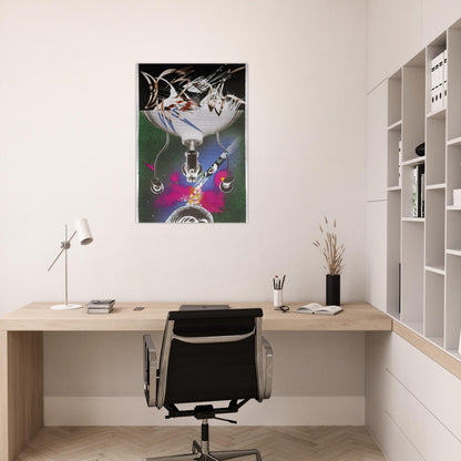 Where the Water Goes - James Rosenquist Brushed Aluminum Print - 70x100 cm / 28x40 inches | James Rosenquist Aluminum Print | James Rosenquist Prints