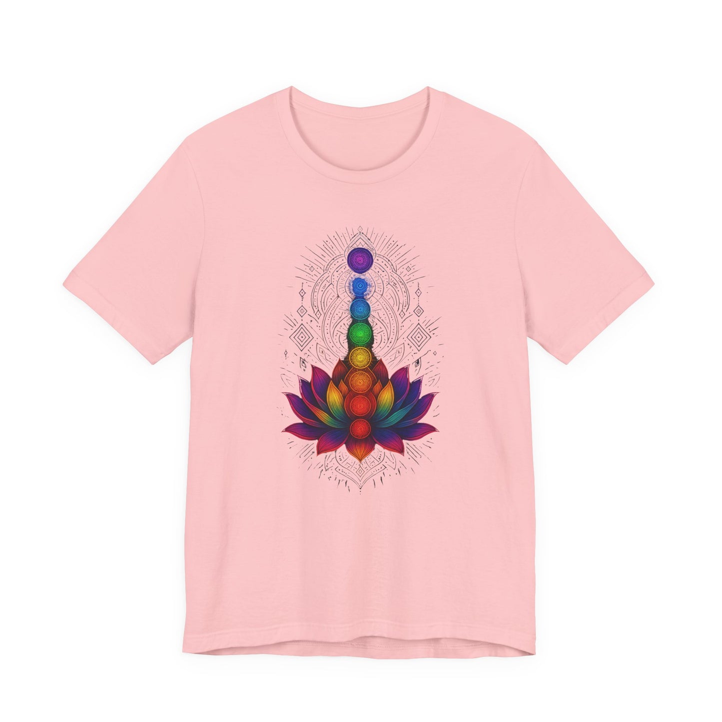 Amante del yoga espiritual de la flor de loto del chakra