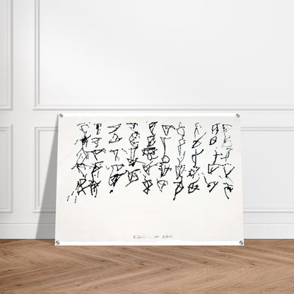 St. Barts 1 - 1991 - Brice Marden Acrylic Print - 70x100 cm / 28x40″ inches
