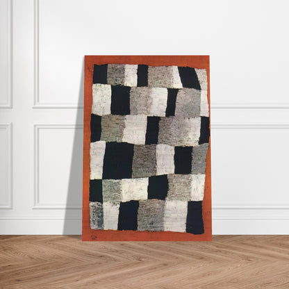 RHYTHMIC RYTHMICAL 1930 - Paul Klee Brushed Aluminum Print - 70x100 cm / 28x40 inches | Paul Klee Aluminum Print | Paul Klee Prints