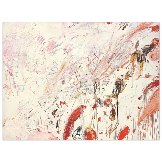 Cy Twombly - Ferragosto III  75x100 cm / 30x40inches Fine Art Poster