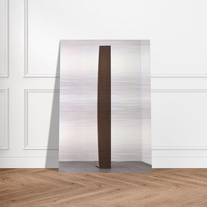 Curve XXXVI - Ellsworth Kelly Brushed Aluminum Print - 70x100 cm / 28x40 inches | Ellsworth Kelly Aluminum Print | Ellsworth Kelly Prints