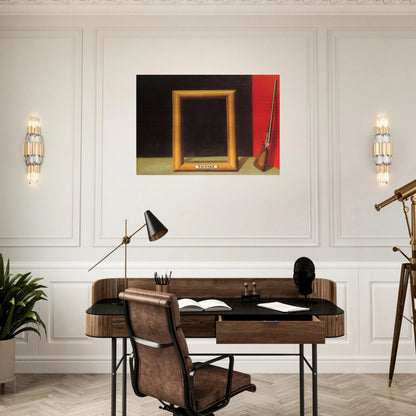 THE DELIGHTS OF LANDSCAPE 1928 - Rene Magritte Brushed Aluminum Print - 70x100 cm / 28x40 inches | Rene Magritte Aluminum Print | Rene Magritte Prints
