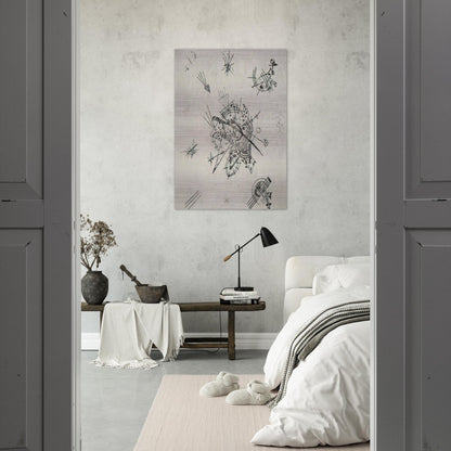 SMALL WORLDS X 1922 - Wassily Kandinsky Brushed Aluminum Print - 70x100 cm / 28x40 inches | Wassily Kandinsky Aluminum Print | Wassily Kandinsky Prints