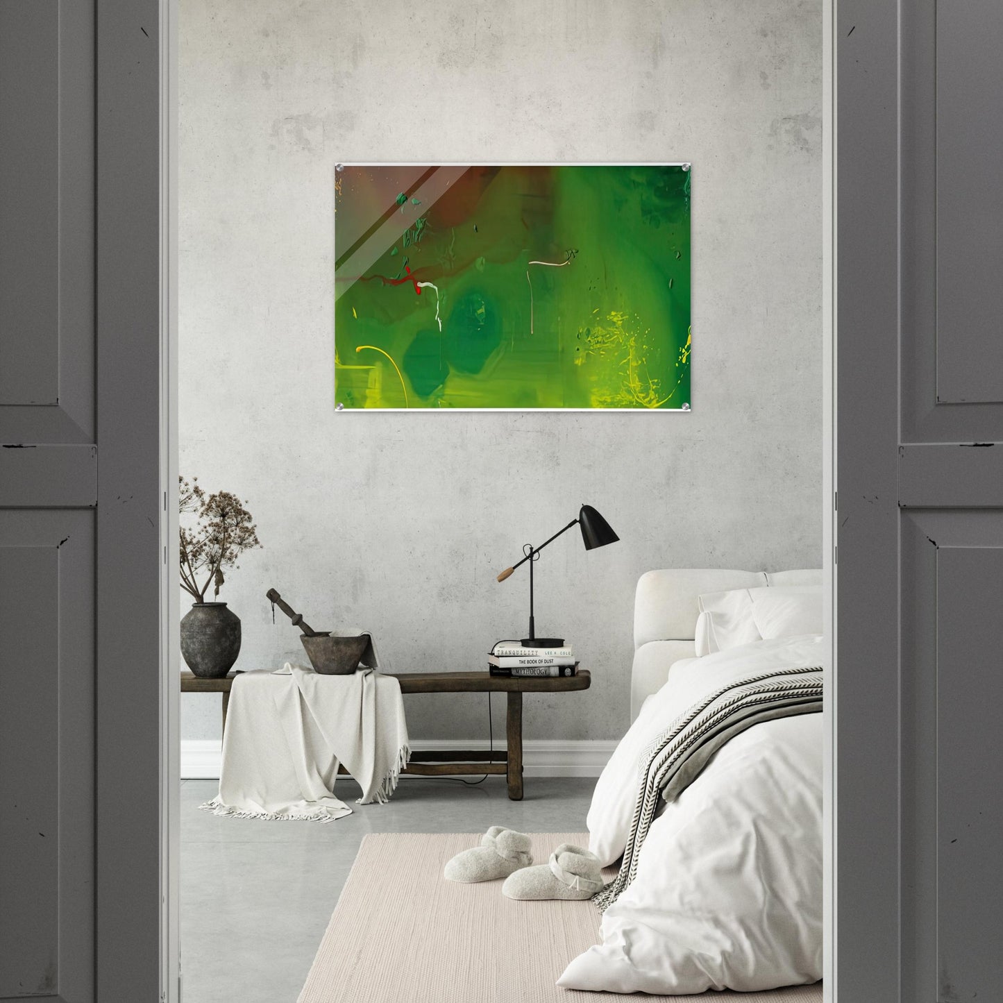 Petroglyphs, 1990- - Helen Frankenthaler Acrylic Print - 70x100 cm / 28x40″ inches