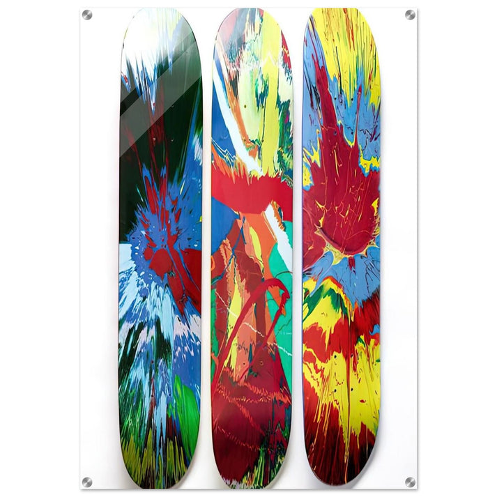 SUPREME SKATE DECKS - Damien Hirst Acrylic Print - 70x100 cm / 28x40″ inches
