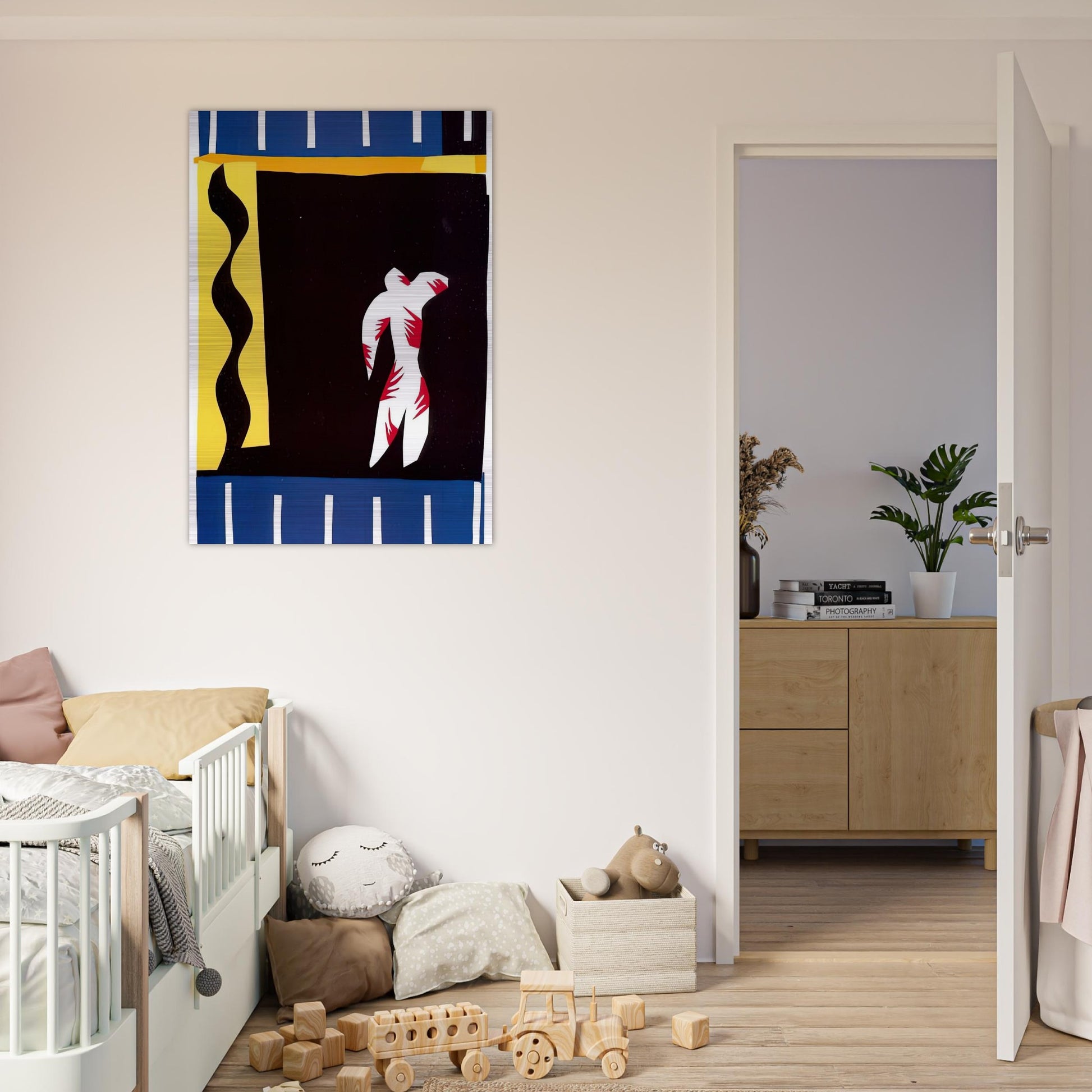 THE CLOWN 1943 - Henri Matisse Brushed Aluminum Print - 70x100 cm / 28x40 inches | Henri Matisse Aluminum Print | Henri Matisse Prints
