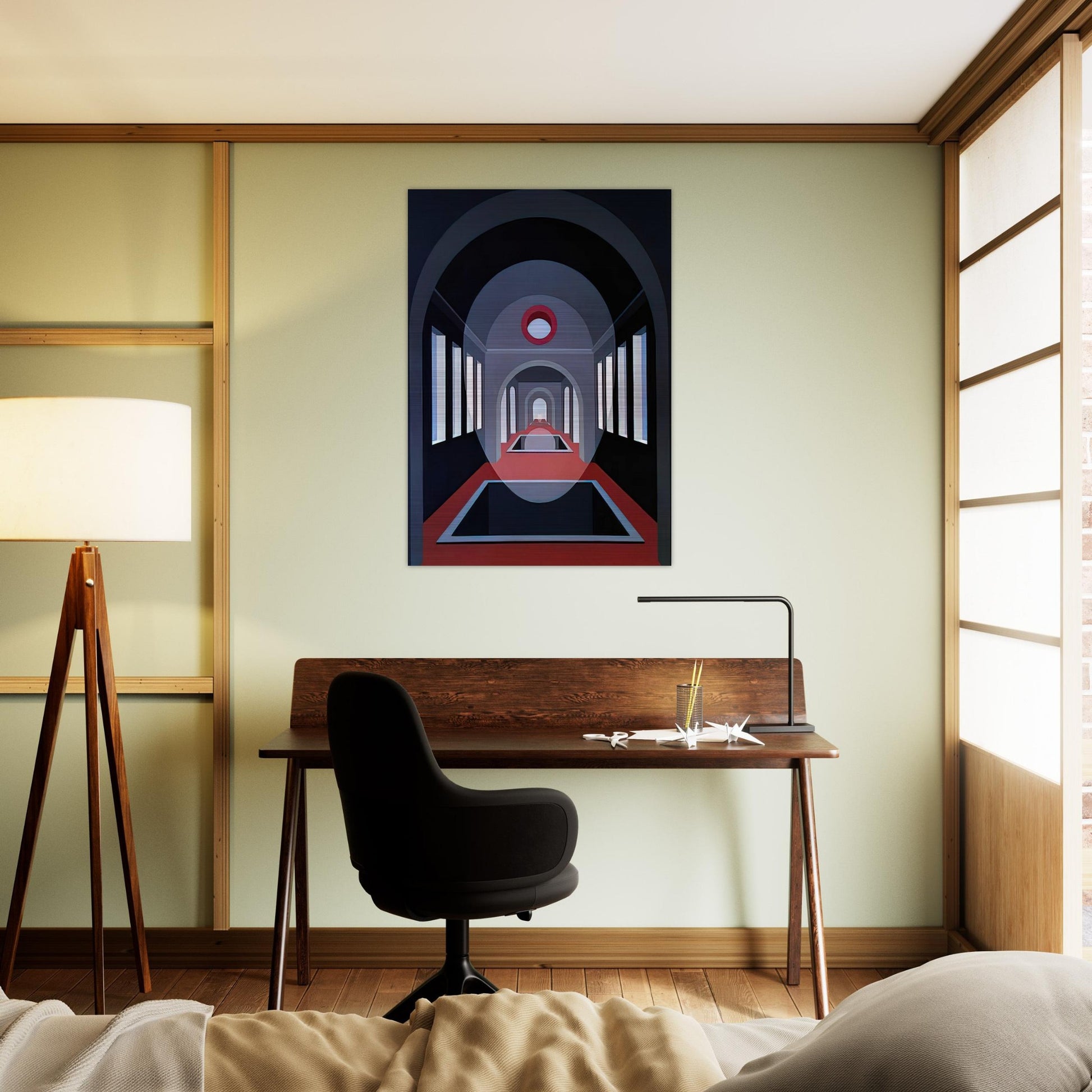 Transection #15 - 1972 - Clarence Holbrook Carter Brushed Aluminum Print - 70x100 cm / 28x40 inches | Clarence Holbrook Carter Aluminum Print | Clarence Holbrook Carter Prints