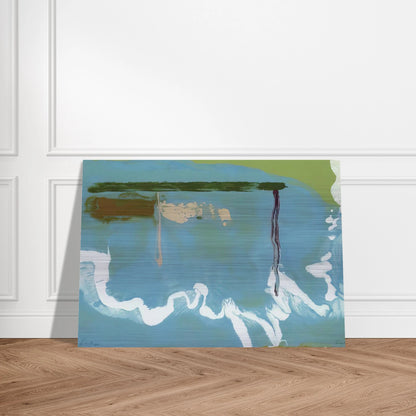 Skywriting - 1997 - Helen Frankenthaler Brushed Aluminum Print - 70x100 cm / 28x40 inches | Helen Frankenthaler Aluminum Print | Helen Frankenthaler Prints