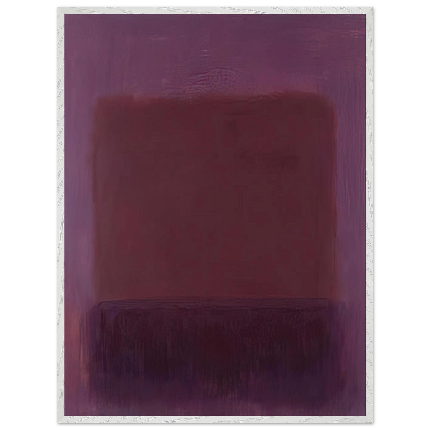 Mark Rothko - Purple Brown - 1957 Wall Art - 60x80 cm / 24x32 inches - Fine Art Poster - -
