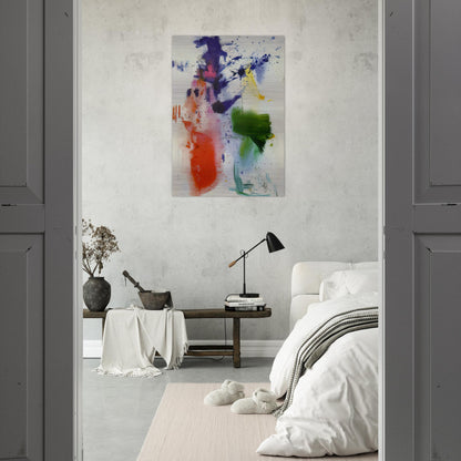 Furioso - Hans Hofmann Brushed Aluminum Print - 70x100 cm / 28x40 inches | Hans Hofmann Aluminum Print | Hans Hofmann Prints