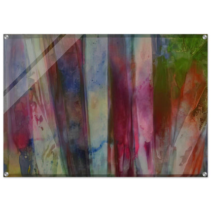 Rainfall - Sam Gilliam Acrylic Print - 70x100 cm / 28x40″ inches