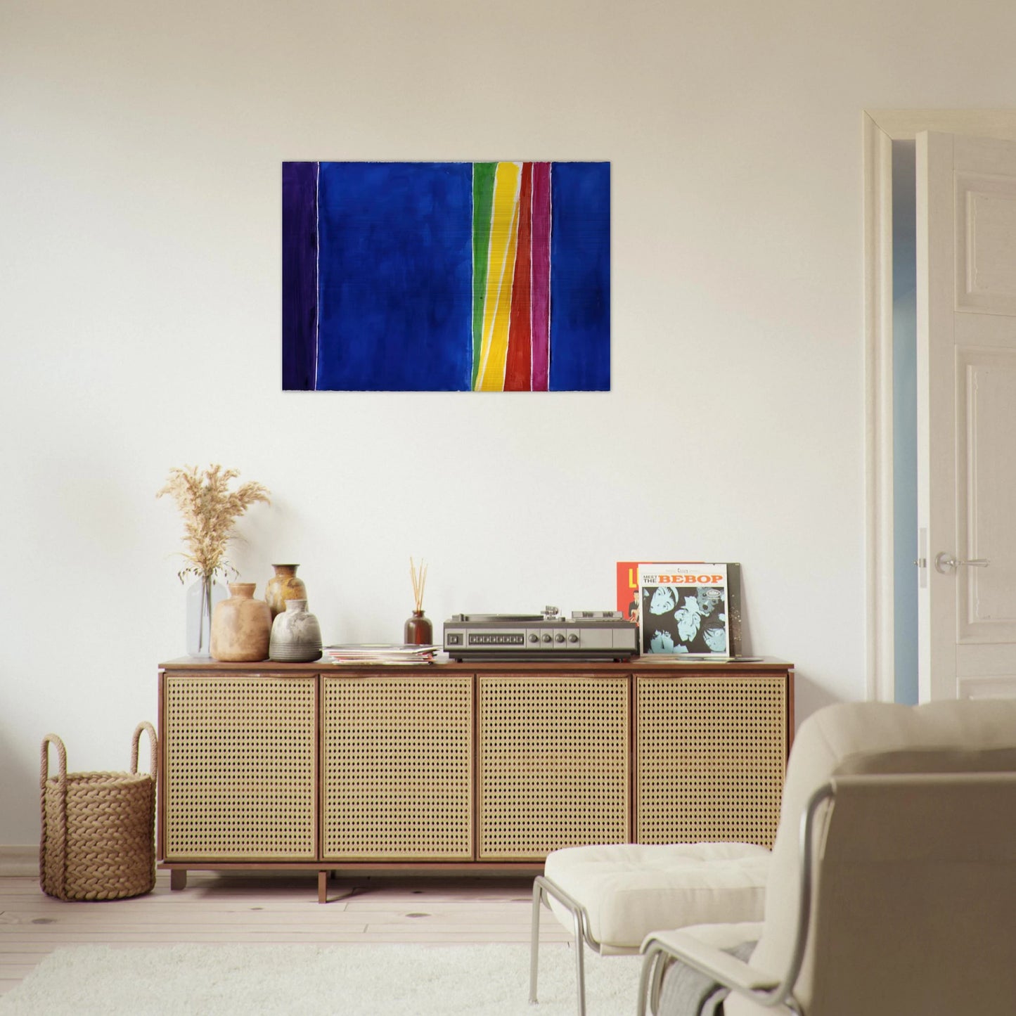 ATMOSPHERIC EFFECTS II 1972 - Alma Woodsey Thomas Brushed Aluminum Print - 70x100 cm / 28x40 inches | Alma Woodsey Thomas Aluminum Print | Alma Woodsey Thomas Prints