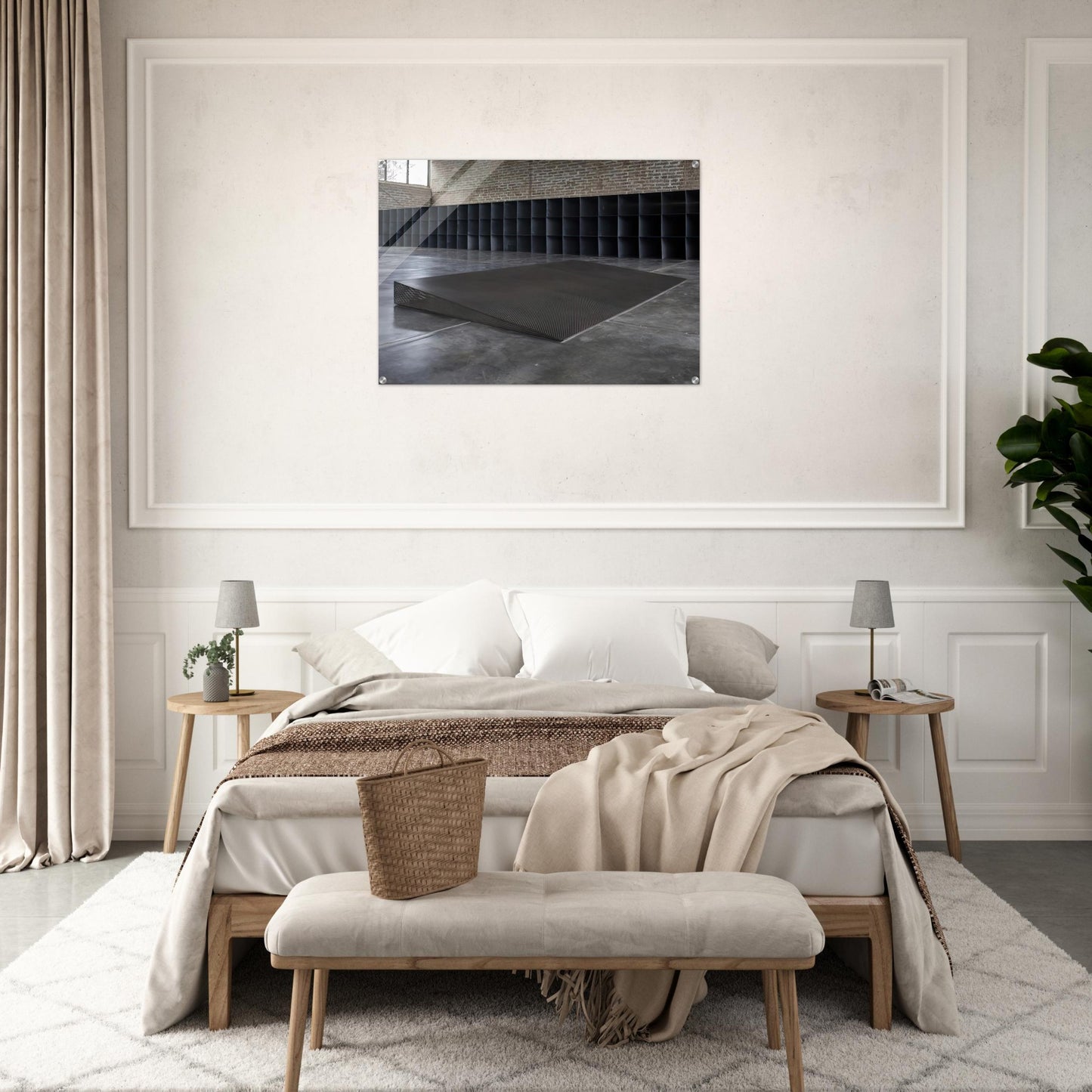 Untitled Eight Inches - 1968 - Donald Judd Acrylic Print - 70x100 cm / 28x40″ inches