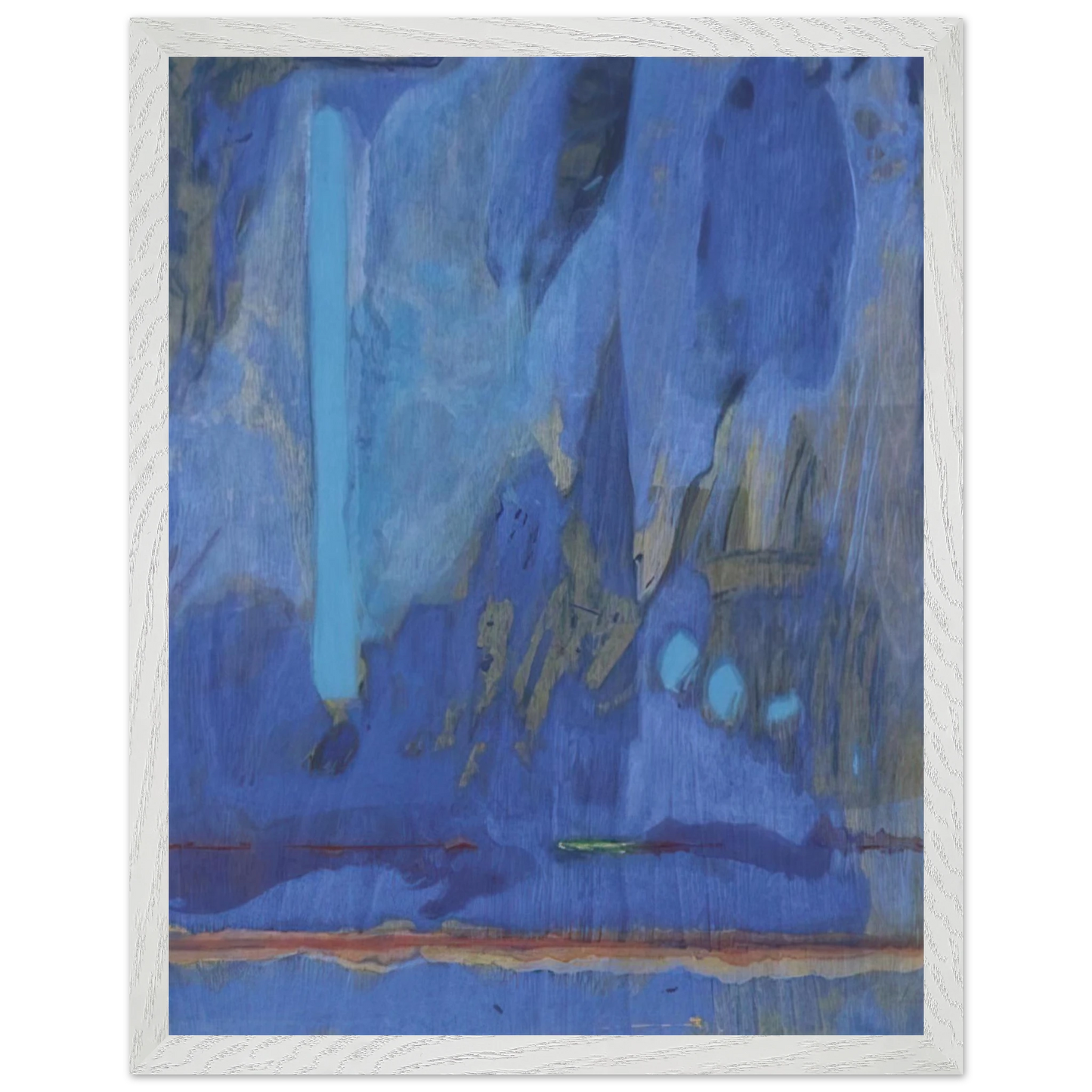 Helen Frankenthaler - Tales of Genji III - 1998 Wall art - 75x100 cm / 30x40 inches - Fine Art Poster-canvas - -