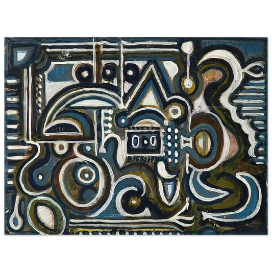 Richard Pousette-Dart - Untitled - 1930  75x100 cm / 30x40inches Fine Art Poster