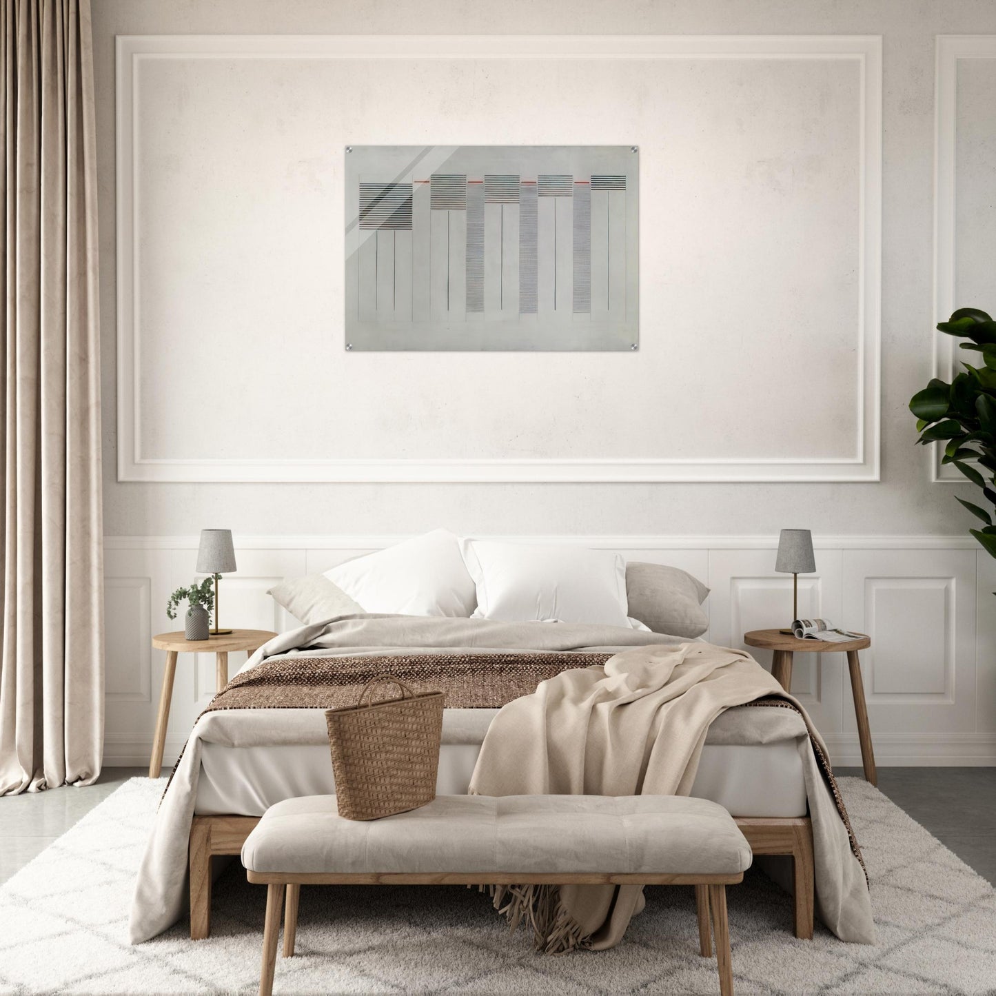 Acrilico n. 12 - 1976 - Bice Lazzari Acrylic Print - 70x100 cm / 28x40″ inches | Bice Lazzari Wall Art | Bice Lazzari Prints