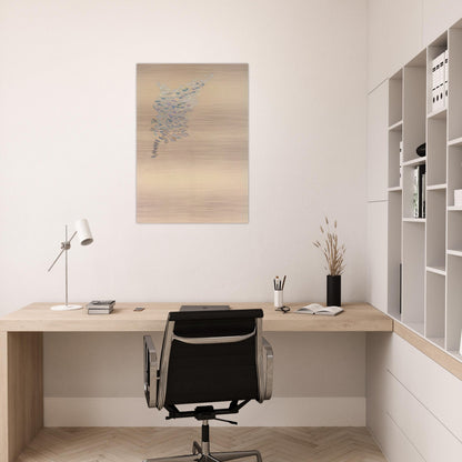 Development TK Como - 1970 - Robert Goodnough Brushed Aluminum Print - 70x100 cm / 28x40 inches | Robert Goodnough Aluminum Print | Robert Goodnough Prints