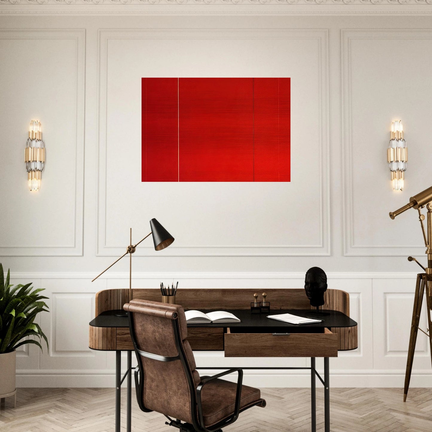 Vir Heroicus Sublimis - Barnett Newman Brushed Aluminum Print - 70x100 cm / 28x40 inches | Barnett Newman Aluminum Print | Barnett Newman Prints