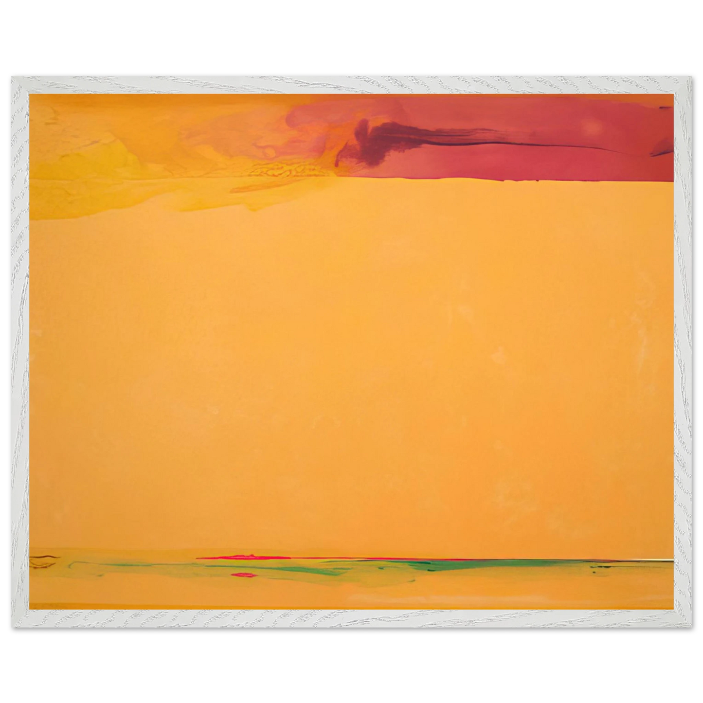 Helen Frankenthaler - Southern Exposure - 2005 Wall art - 60x80 cm / 24x32 inches - Premium Wooden Framed Poster With Fine Art Paper-canvas - Wood frame