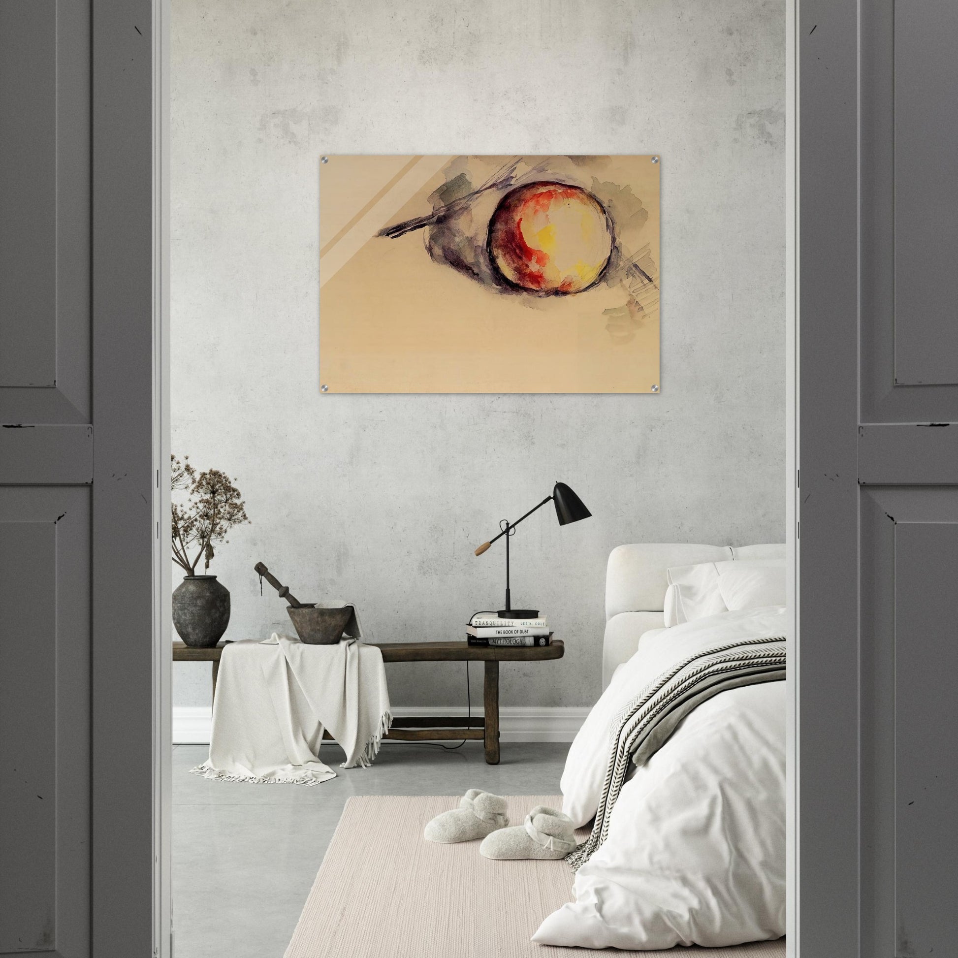 Study of an Apple - Paul Cézanne Acrylic Print - 70x100 cm / 28x40″ inches