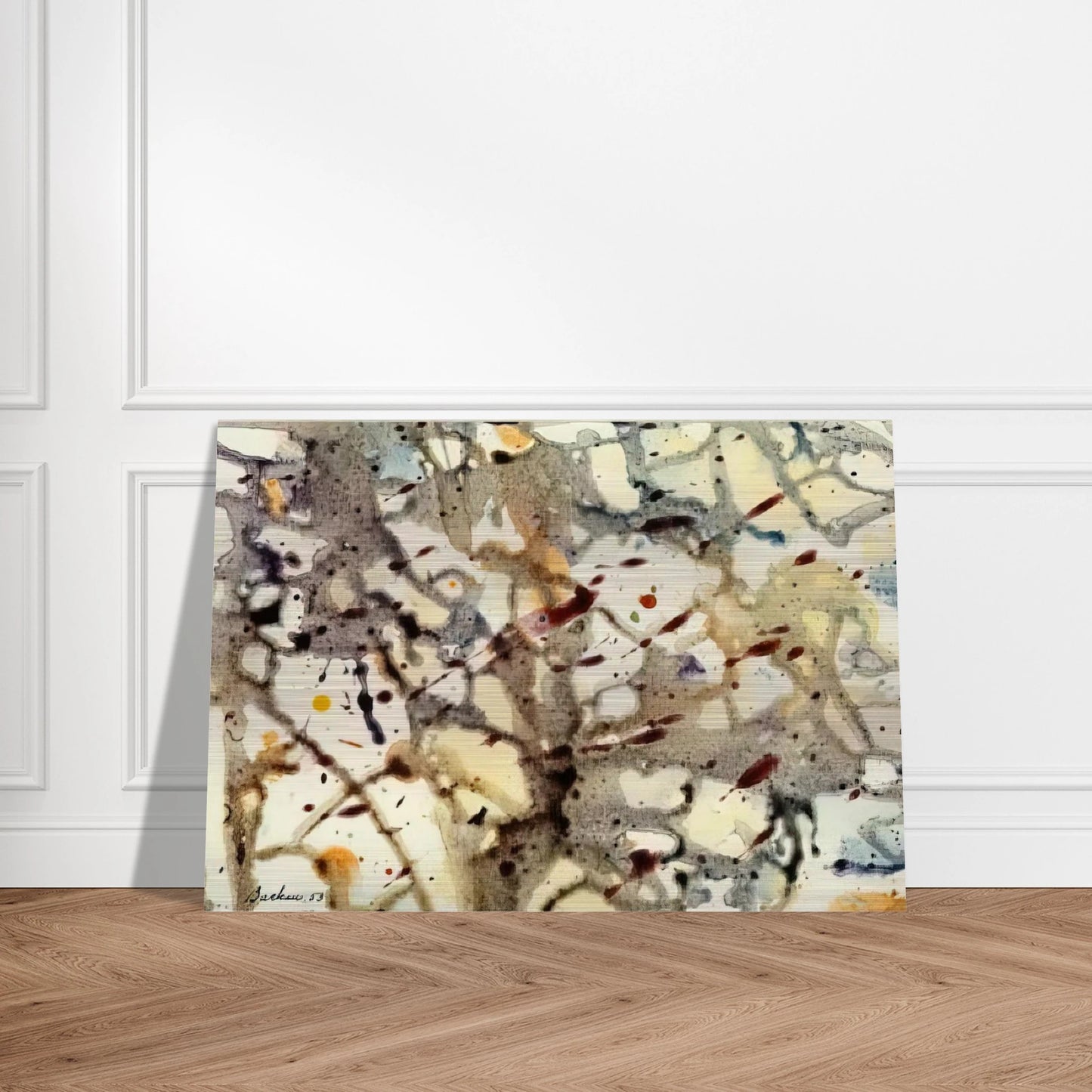 Combustions originelles 36 - Marcel Barbeau Brushed Aluminum Print - 70x100 cm / 28x40 inches | Marcel Barbeau Aluminum Print | Marcel Barbeau Prints