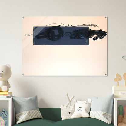 Z 1981 - Antoni Tapies Acrylic Print - 70x100 cm / 28x40″ inches | Antoni Tapies Wall Art | Antoni Tapies Prints