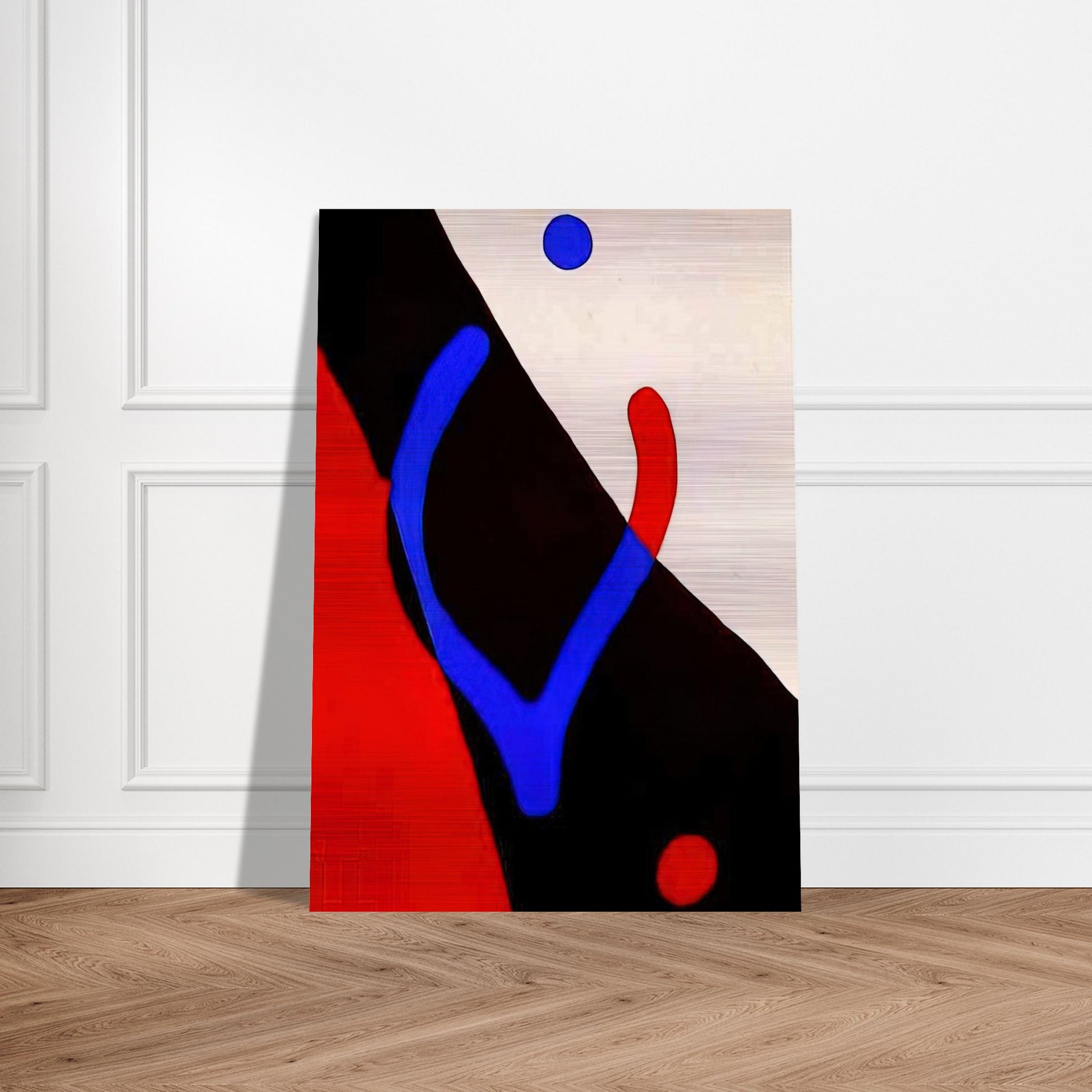 Frond and navel - Jean Arp Brushed Aluminum Print - 70x100 cm / 28x40 inches | Jean Arp Aluminum Print | Jean Arp Prints