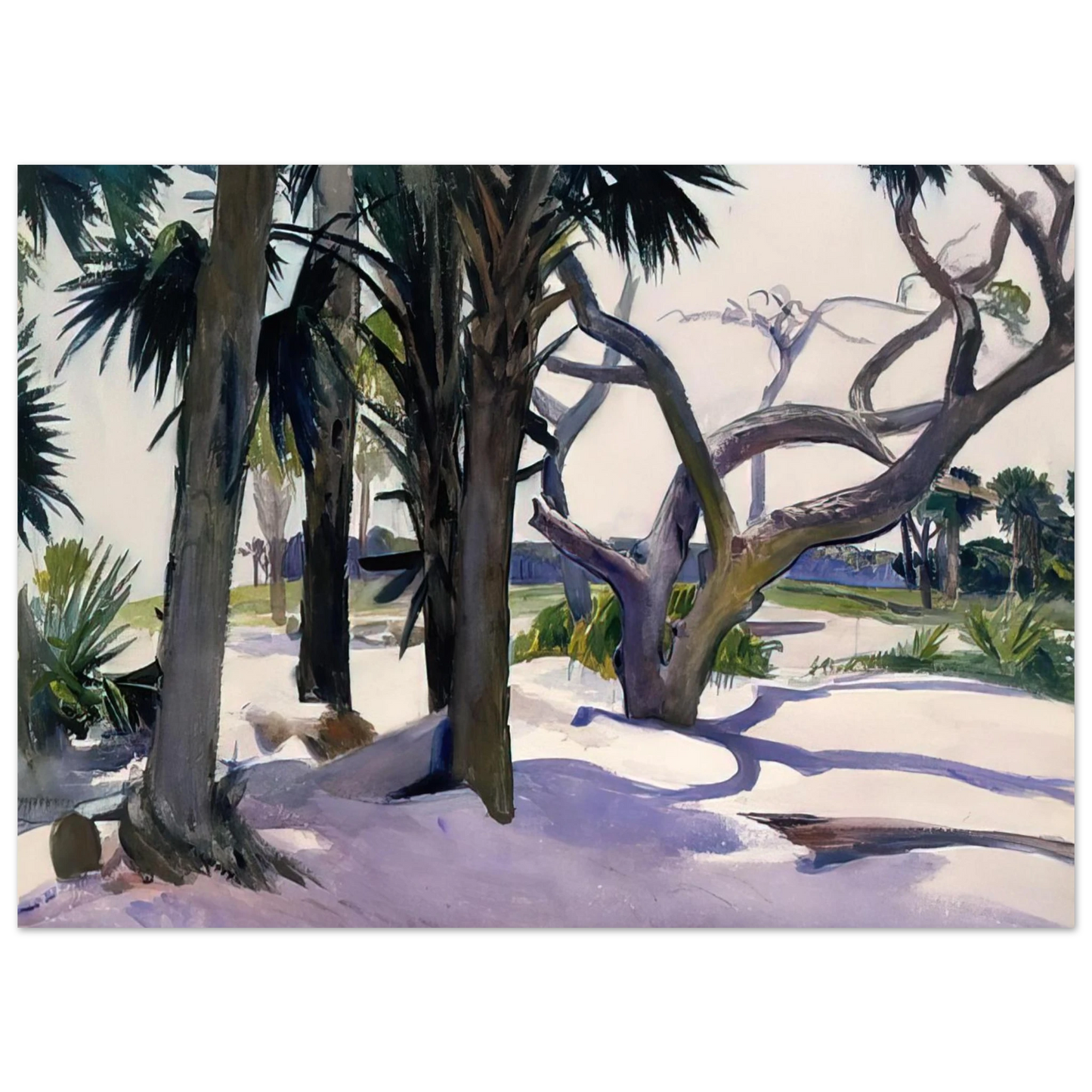 Edward Hopper - Folly Beach, Charleston, South Carolina Fine Art Poster