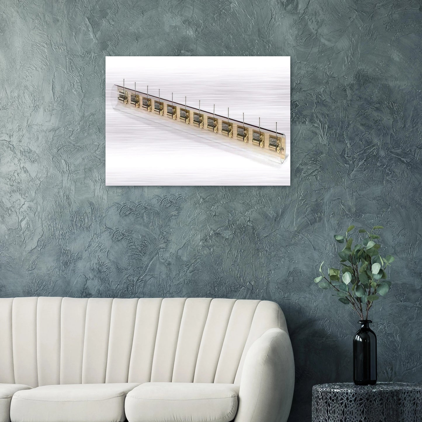 Extended Lullaby - Neo-Dada - John Cage Brushed Aluminum Print - 70x100 cm / 28x40 inches | John Cage Aluminum Print | John Cage Prints