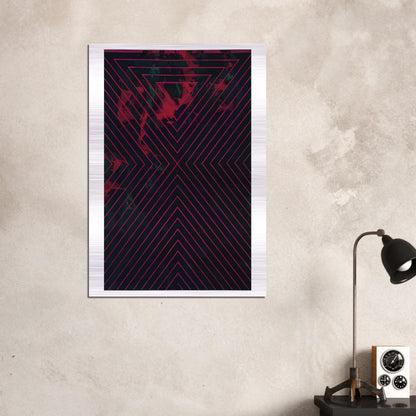 1418 1986 - Luis Feito Brushed Aluminum Print - 70x100 cm / 28x40 inches | Luis Feito Aluminum Print | Luis Feito Prints