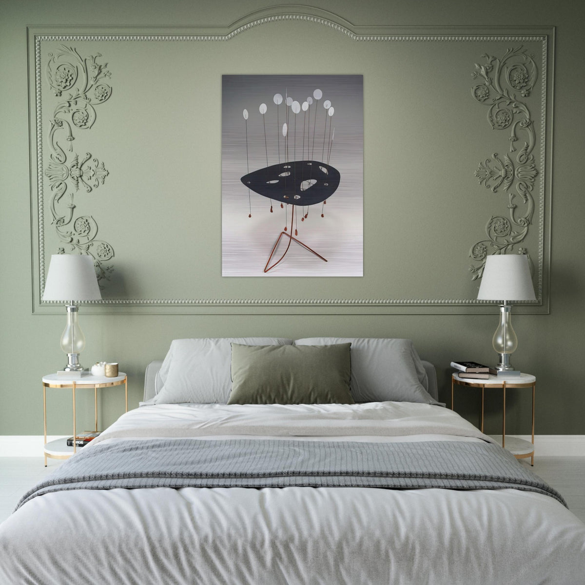ASPEN 1948 - Alexander Calder Brushed Aluminum Print - 70x100 cm / 28x40 inches | Alexander Calder Aluminum Print | Alexander Calder Prints