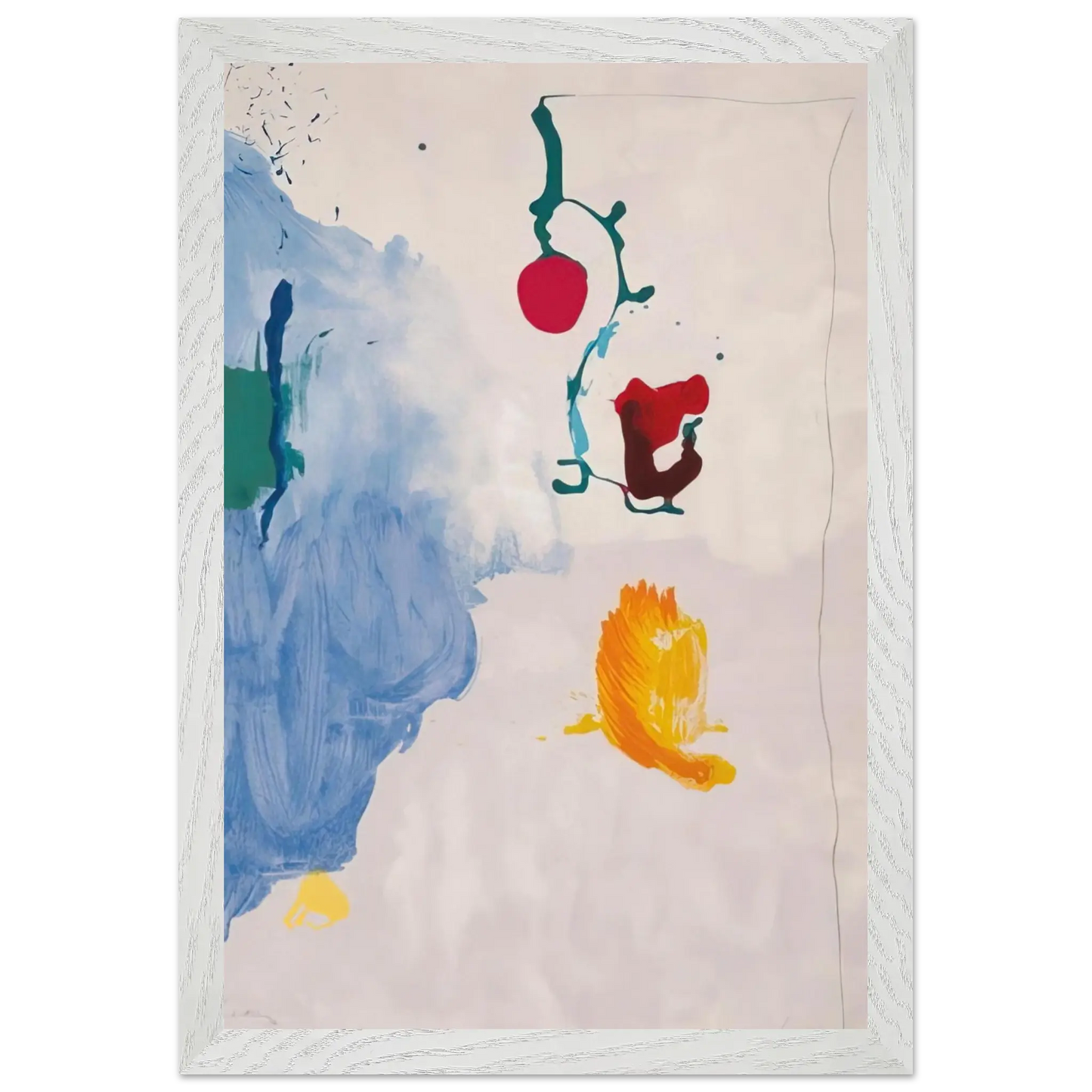Helen Frankenthaler - Eve - 1995 Wall art - 40x50 cm / 16x20 Inches - Fine Art Poster - -