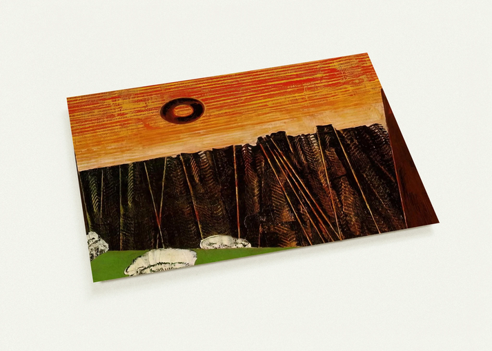 Fishbone Forest By Max Ernst Pack of 10 Post Cards | Max Ernst Post Cards | A6 (10.5 x 14.8 cm) - 4.1 x 5.8 inches