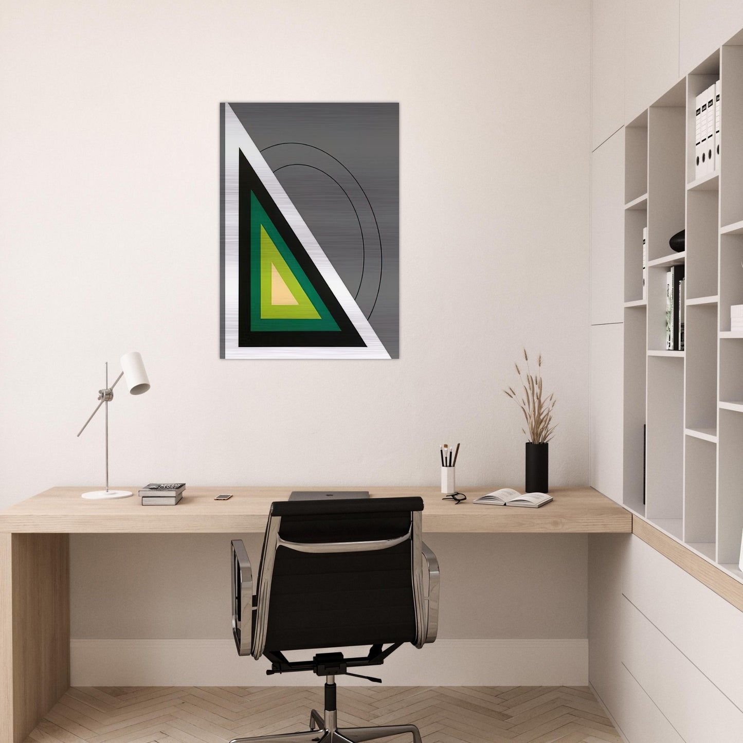 Untitled - Concretism - Carmelo Arden Quin Brushed Aluminum Print - 70x100 cm / 28x40 inches | Carmelo Arden Quin Aluminum Print | Carmelo Arden Quin Prints