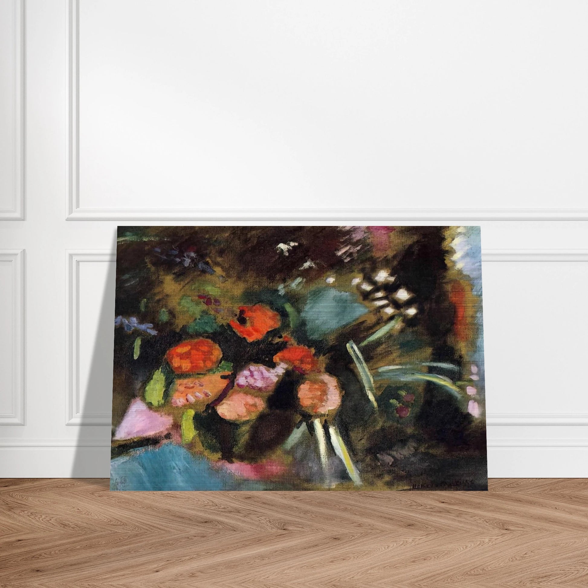 FLOWERS 1906 - Henri Matisse Brushed Aluminum Print - 70x100 cm / 28x40 inches | Henri Matisse Aluminum Print | Henri Matisse Prints