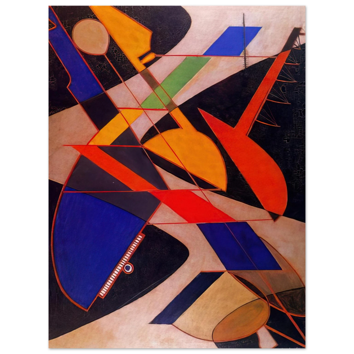 Man Ray - ORQUESTA SINFONICA 1916  75x100 cm / 30x40inches Fine Art Poster