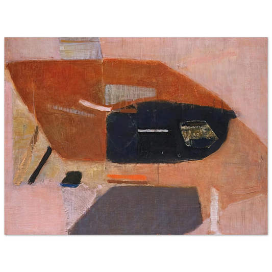 Kenzo Okada - Number 2 - 1954  75x100 cm / 30x40inches Fine Art Poster