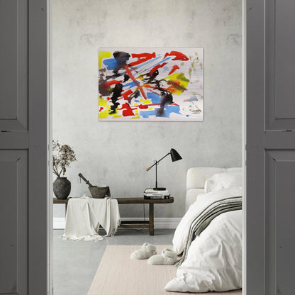 Farbspiele - 1952 - Ernst Wilhelm Nay Brushed Aluminum Print - 70x100 cm / 28x40 inches | Ernst Wilhelm Nay Aluminum Print | Ernst Wilhelm Nay Prints
