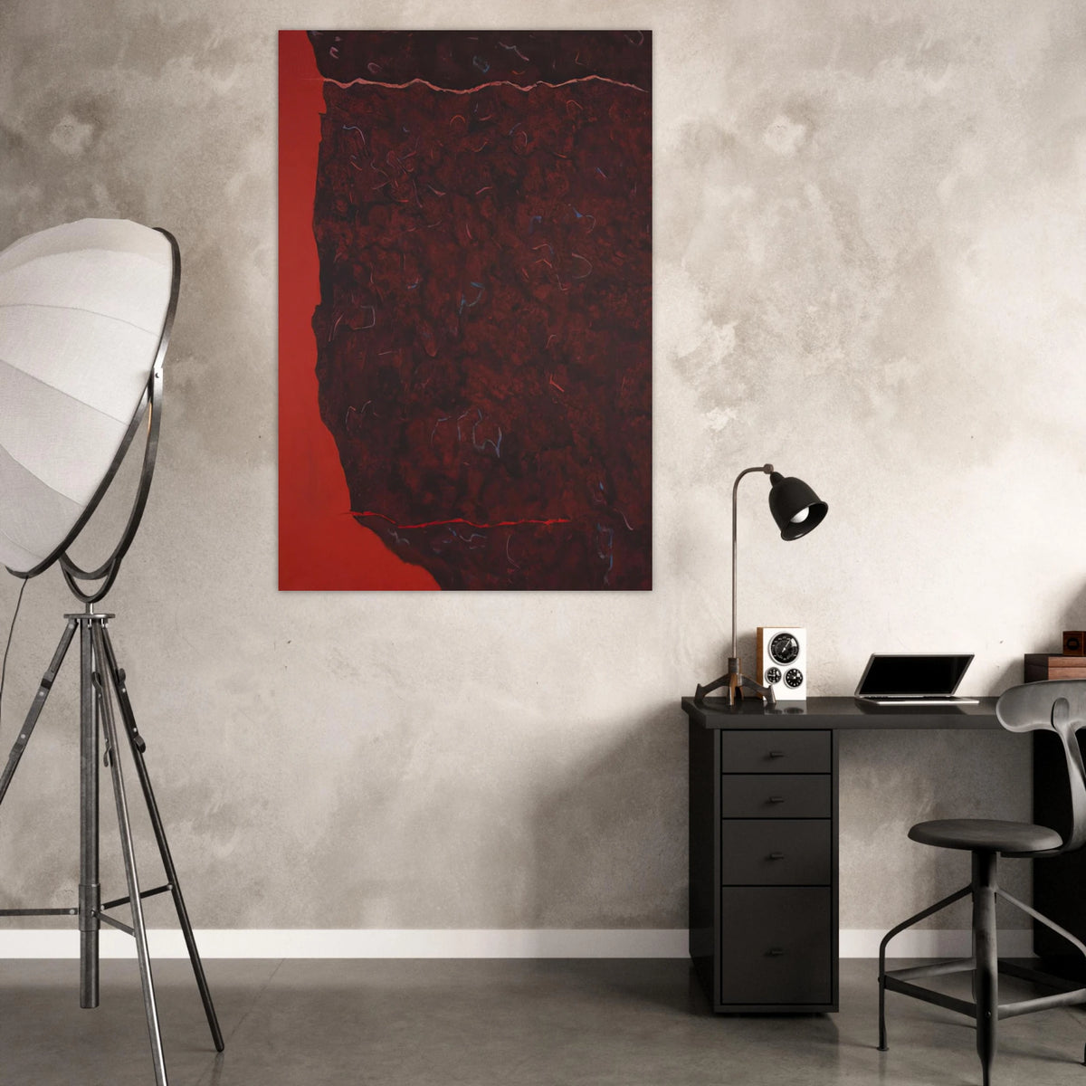 Edge of Burning Brush - 1986 - Theodoros Stamos Art Prints - 100x150 cm / 40x60″ inches | Theodoros Stamos Poster | Theodoros Stamos Prints