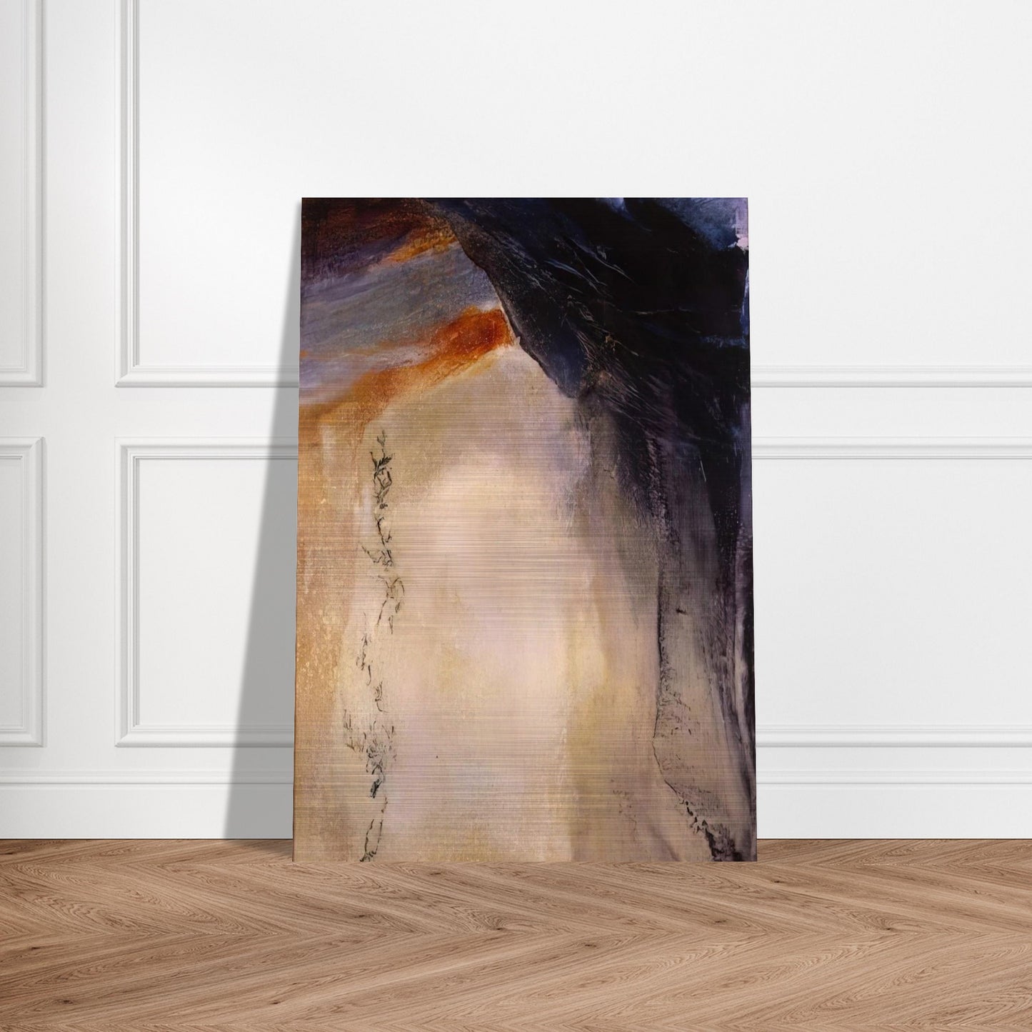 21 08 1995 1995 - Zao Wou-Ki Brushed Aluminum Print - 70x100 cm / 28x40 inches | Zao Wou-Ki Aluminum Print | Zao Wou-Ki Prints