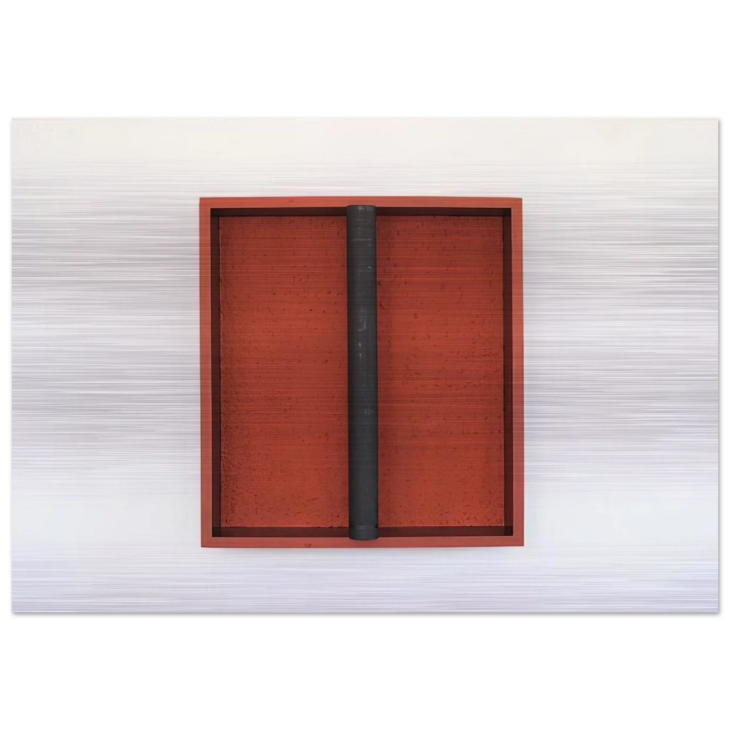 Untitled 101 Spring Street - 1962 - Donald Judd Brushed Aluminum Print - 70x100 cm / 28x40 inches | Donald Judd Aluminum Print | Donald Judd Prints