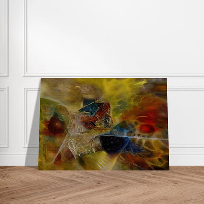 Biological Discovery - 1944 - Jimmy Ernst Brushed Aluminum Print - 70x100 cm / 28x40 inches | Jimmy Ernst Aluminum Print | Jimmy Ernst Prints